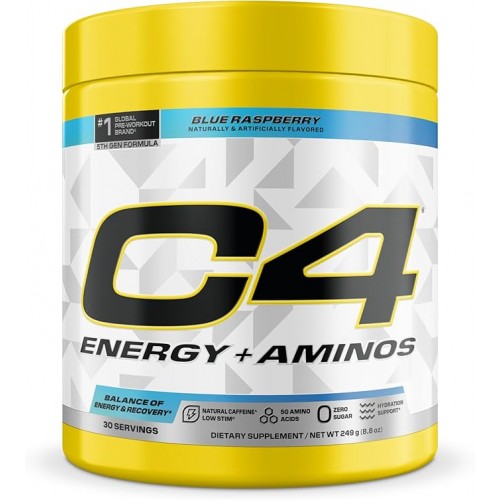 C4 ENERGY + AMINOS (246 grams) - 30 servings