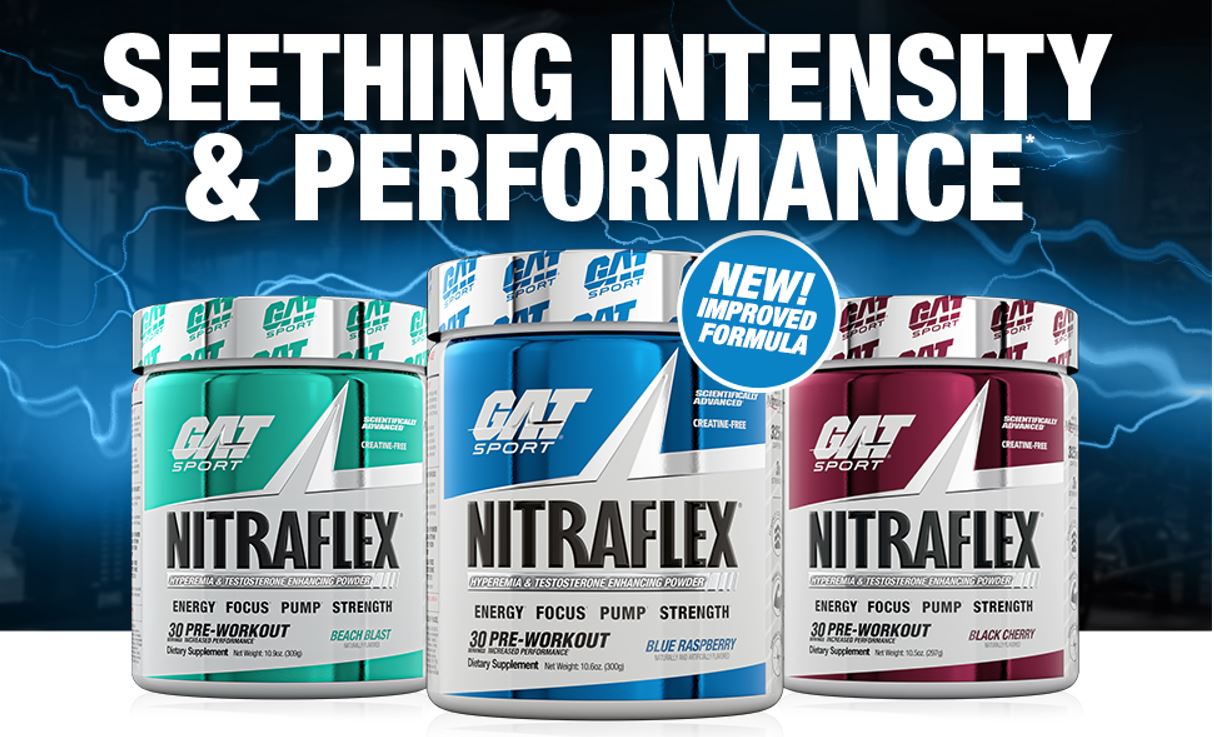 GAT Sport previews its comprehensive Nitraflex Black pre-workout